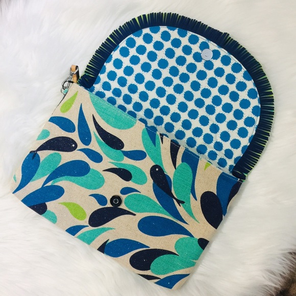Sale! Vera Bradley fringed wristlet